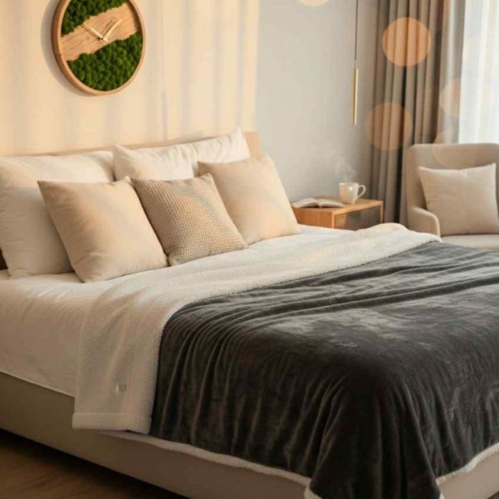 Топло и уютно дори в най-студените вечери – двустранно одеяло тип “Шер