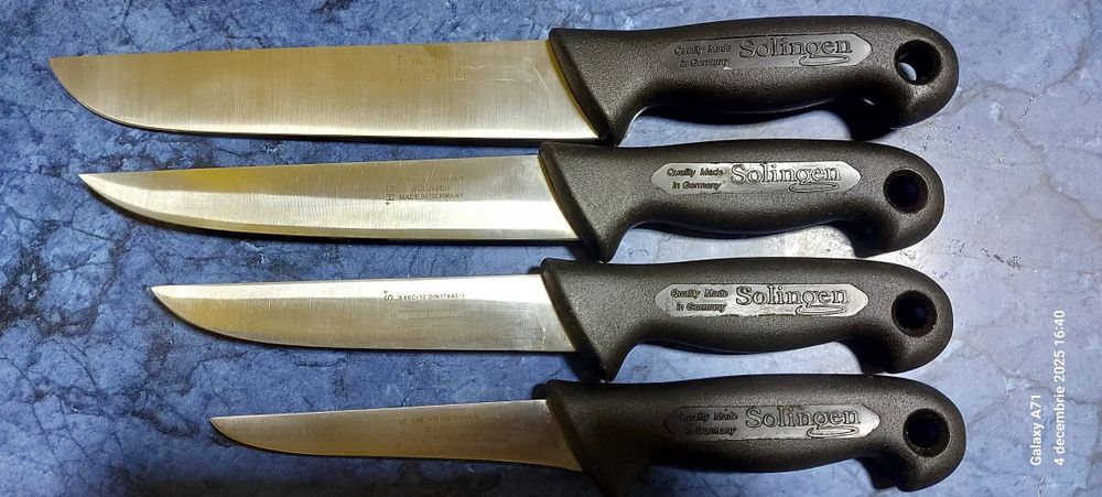 Vand set de 4 cutite Solingen