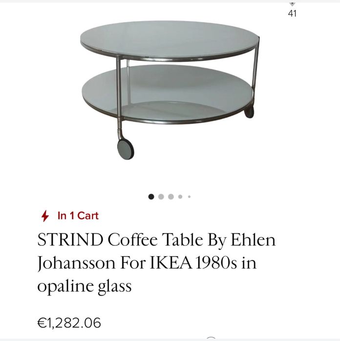 Mid century masa cafea coffee table