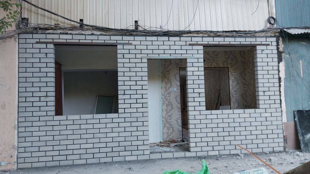 Балконга  гишт  терамиз.Аблусофка, простой,блок