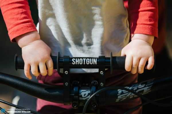 Оригинален Kids Ride Shotgun Combo (седалка + кормило ) за велосипед