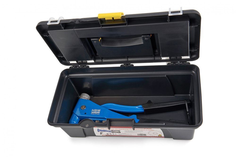 Set cleste pentru nituit piulite m3-m6 106 piese hbm machines olanda