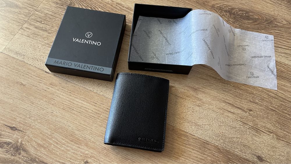 Portofel Piele Mario Valentino Original Compartiment Card