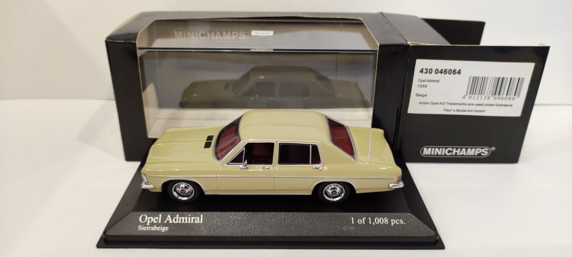 1/43 Minichamps Opel Admiral