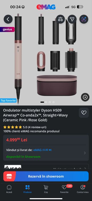 Vand Dyson multistylerHS09