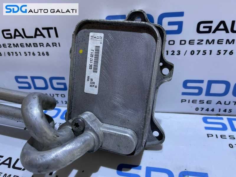 Termoflot Radiator Racire Ulei VW EOS 1.4 TSI CAXA CAVD CTHD 2006 - 2016 Cod 03C117021J