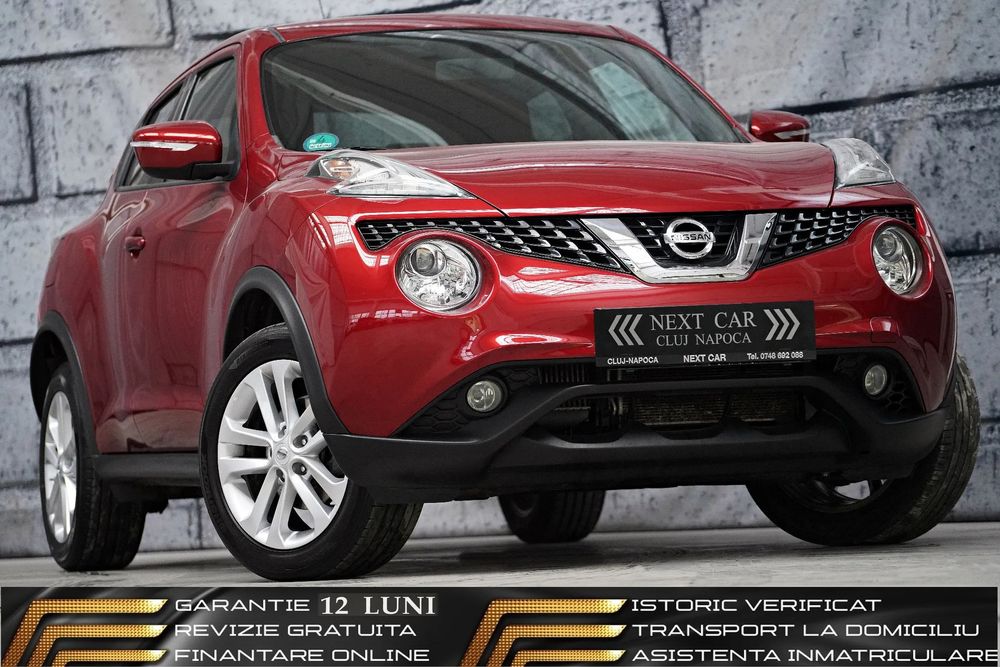 Nissan Juke GARANTIE 12 LUNI*RATE*Tekna*Alcantara*Navi*Camera*Led*Incalzire