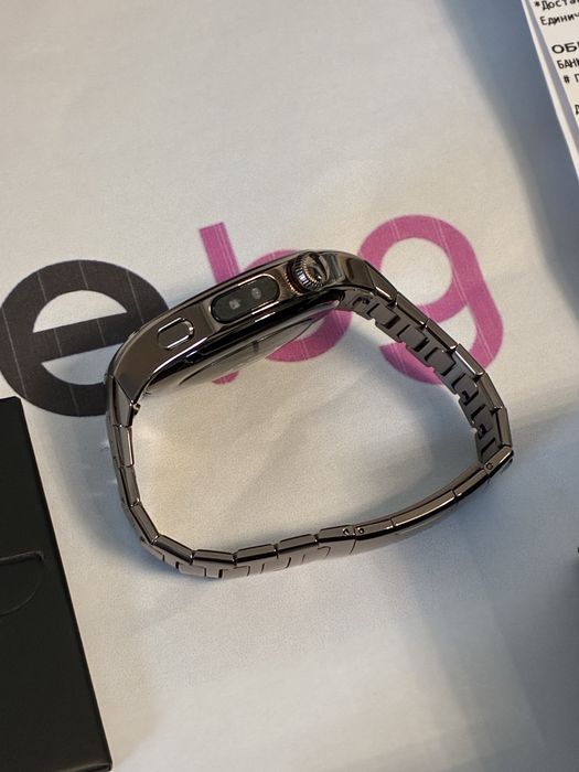 КАТО НОВ 42mm Huawei Watch 5 OZONE Гаранция 2027 Gold Titanium