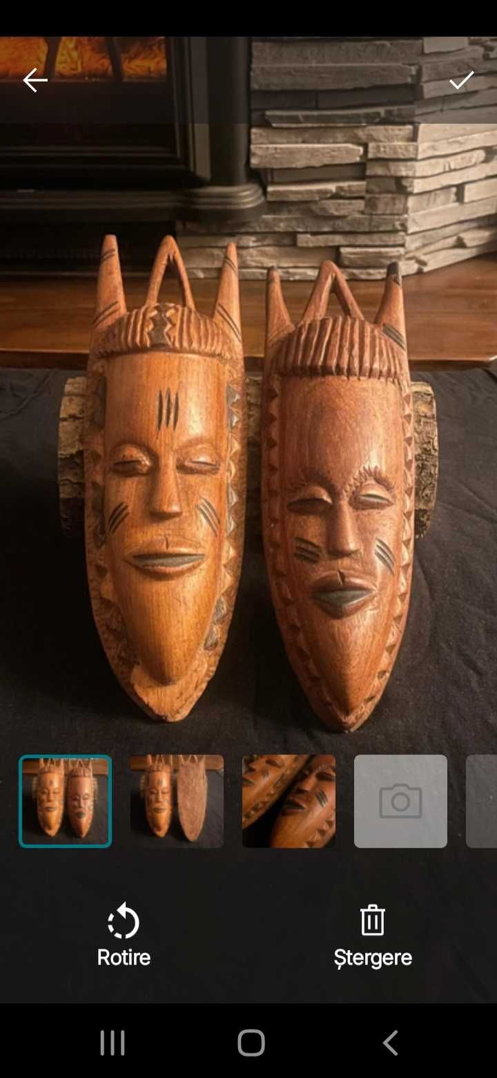 vand Masti africane din lemn