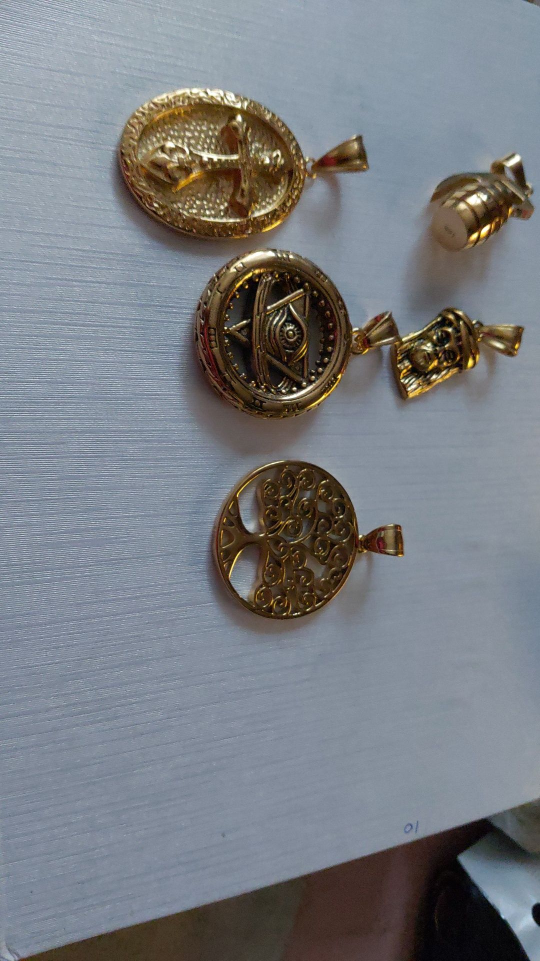 Medalioane inox, cu și fără lanț