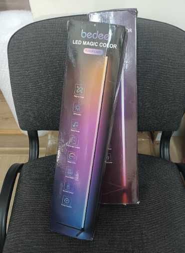 BEDEE LED RGB подова лампа, ъглова смарт лампа, 16 милиона цвята