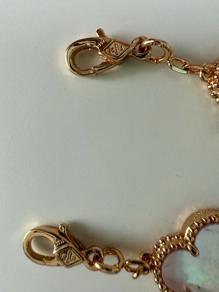 Van Cleef & Arpels Гривна с 18к златно покритие - ПЕЧАТ