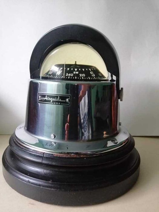 Busola profesionala vintage navala americana Airguide 1976