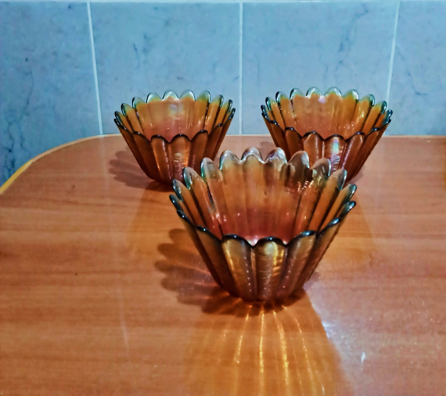 Салатники в форме цветка (3 шт)