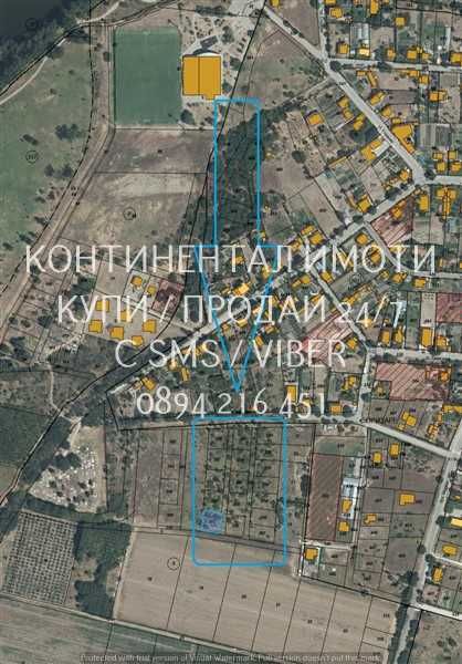 КОДг 14388. Парцели от 600м2 до 650м2 в микрорайон от 20 парцела