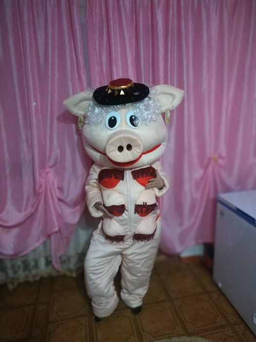Кто родился в год свинки,костюм хрюшка,Ксюшка,лёгкий,удобный,сексуальн