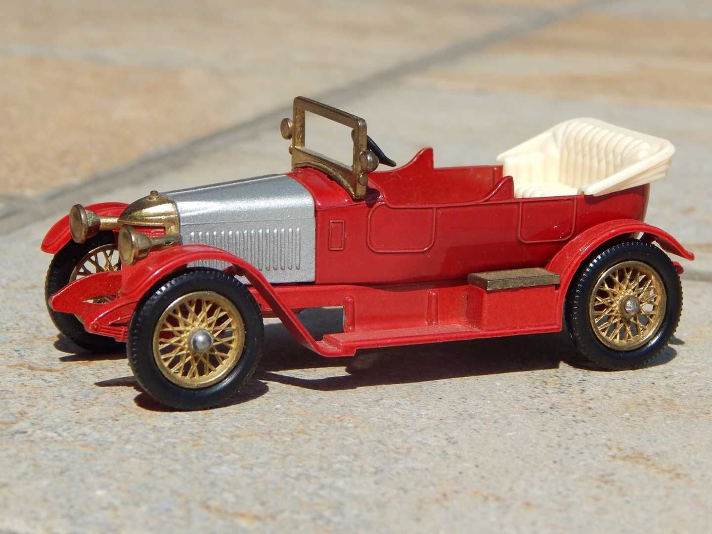 Macheta veche auto epoca Prince Henry Vauxhall 1914 1:43 Matchbox