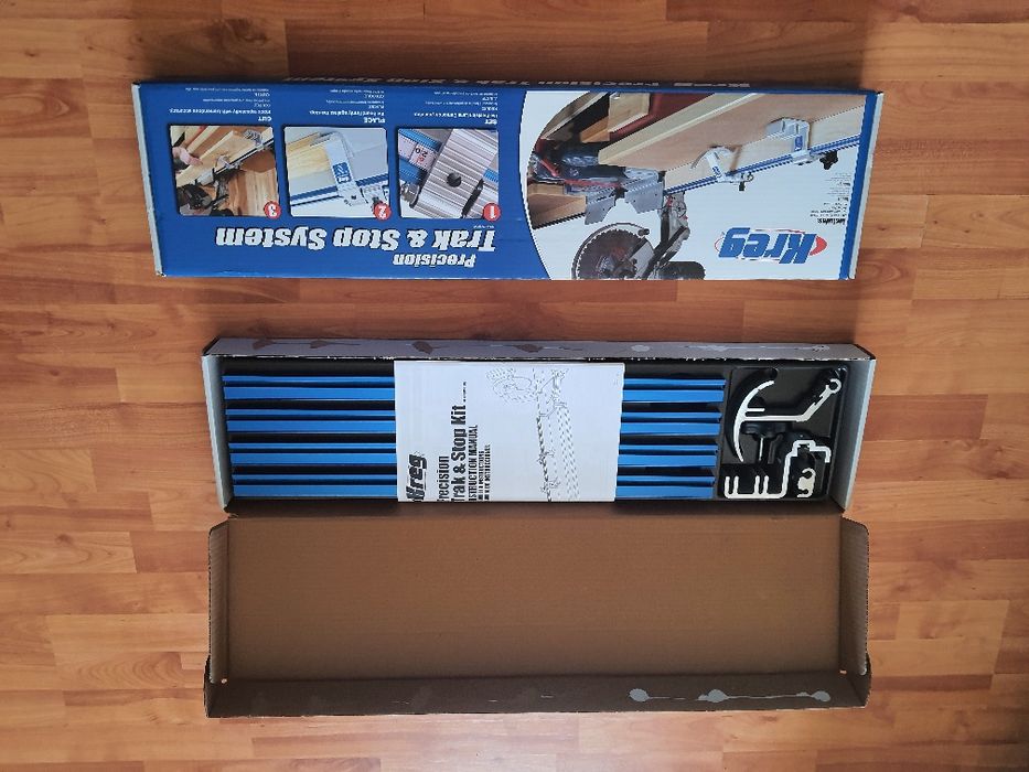 Sistem pentru taieri precise pe lungime Kreg TrakStop Kreg 244 cm