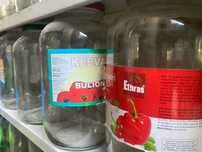 Borcane cu capac mari pt murături 4250ml