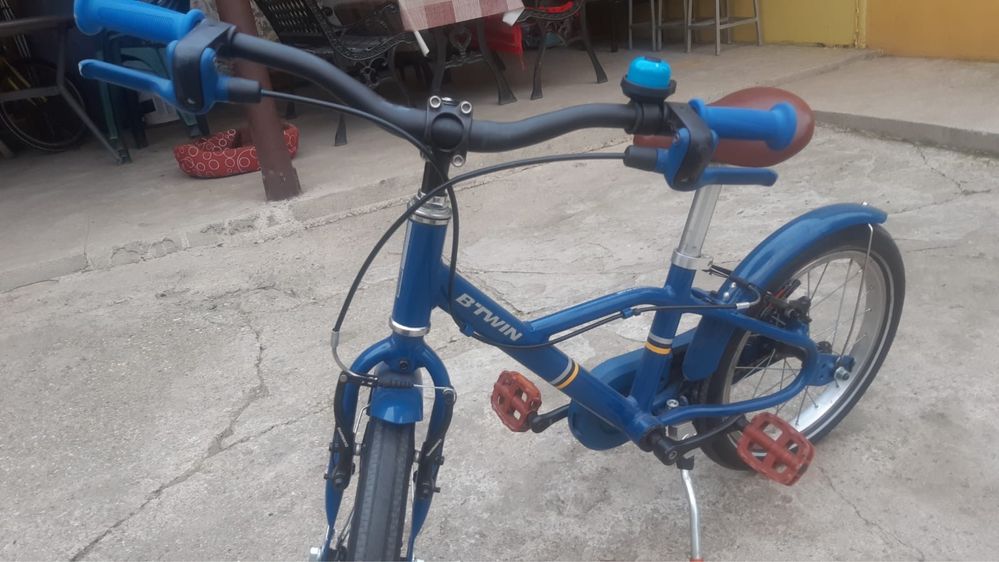 Bicicleta copii BTWIN City 900 aluminiu varsta 4-6 ani