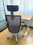 Birou reglabil pe inaltime + scaun ergonomic Tesla
