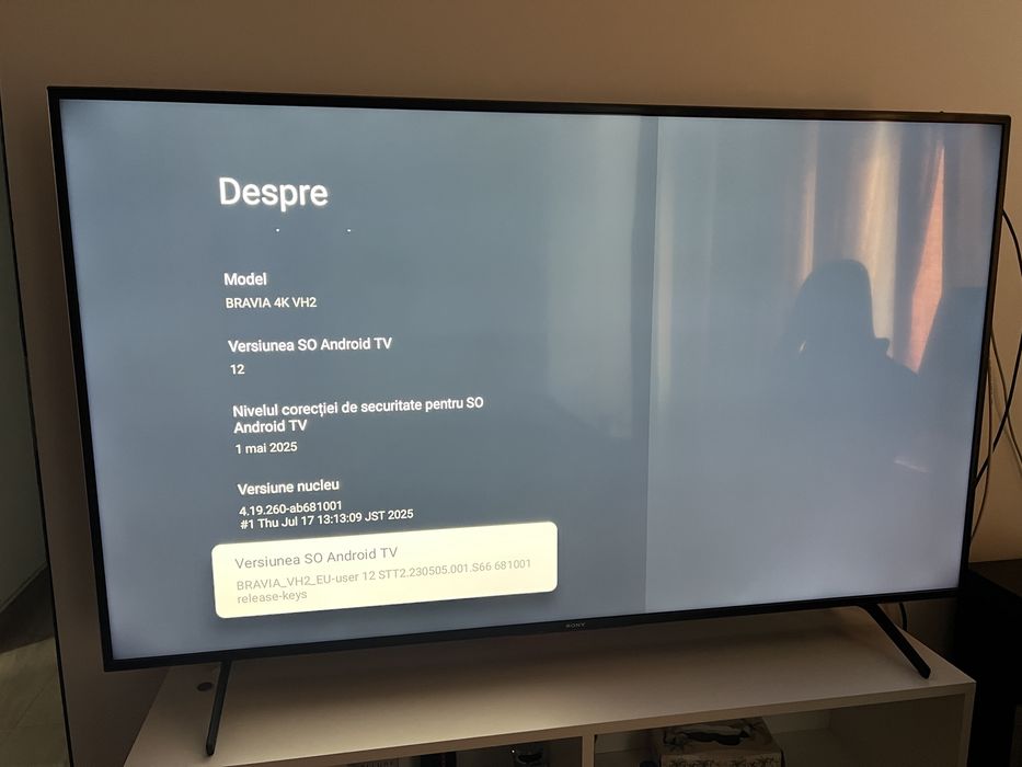 Smart Tv Sony Bravia 4K VH2 164cm