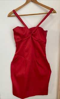Къса червена рокля MNG, размер М