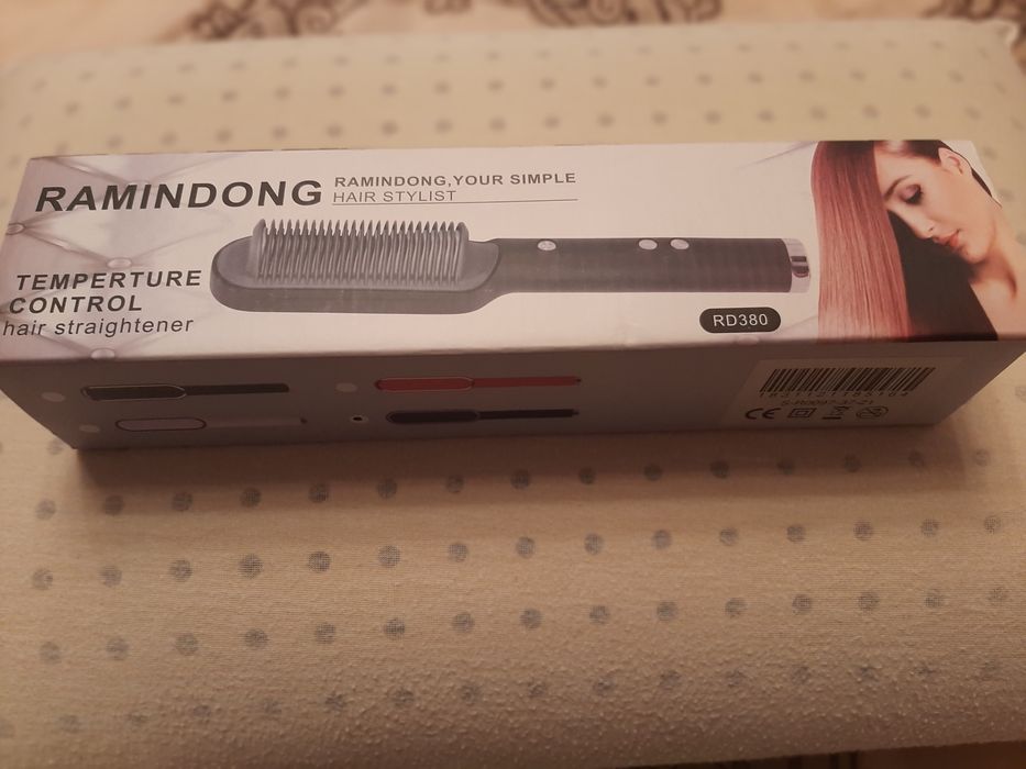 Нова!Електрическа четка за изправяне на коса!