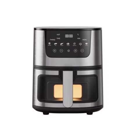 WAINER DF02 – Air Fryer 7L, 2400W, panou digital, fereastră iluminată
