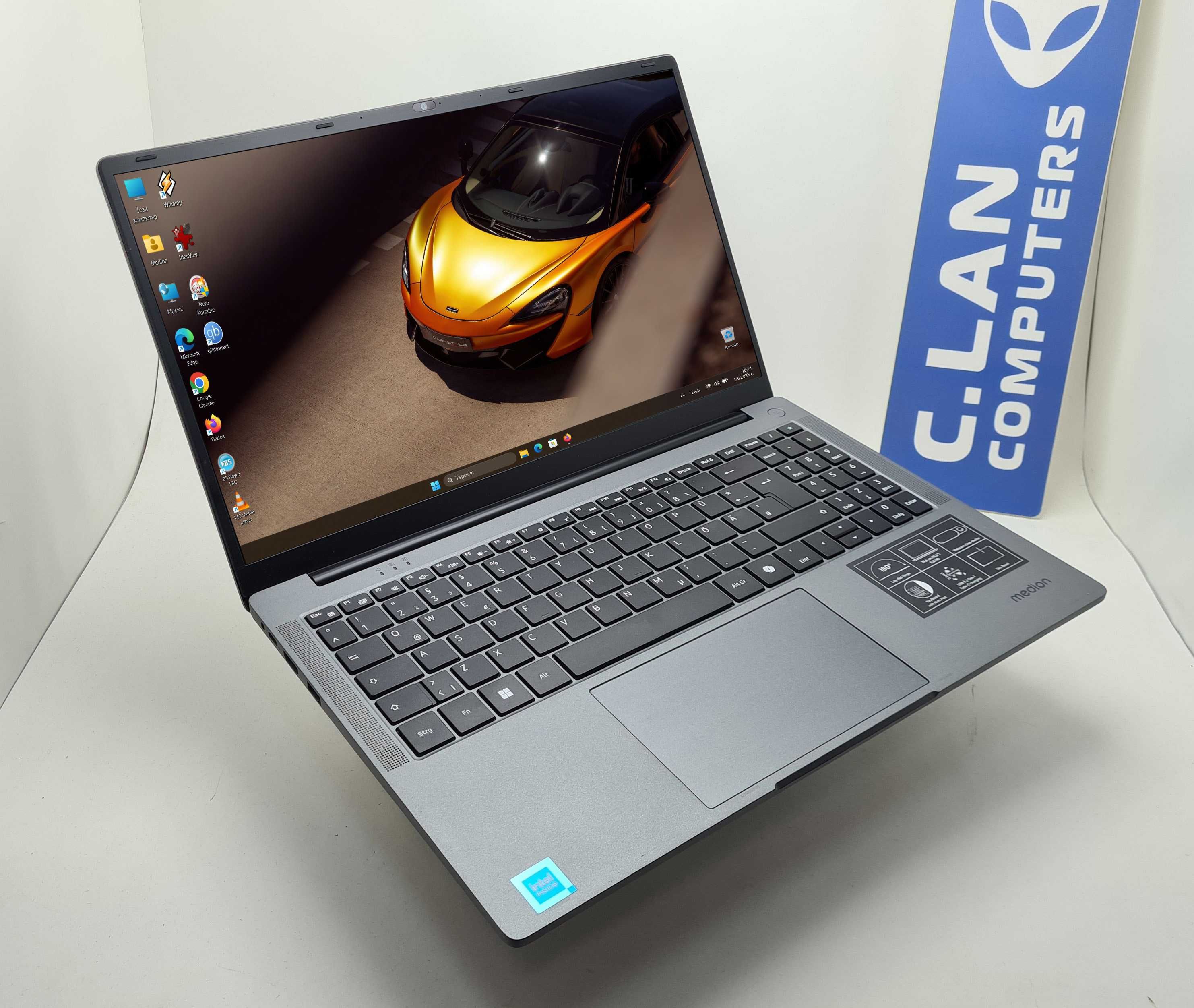 Medion Е1522 Intel N100/4GB/128SSD/FHD