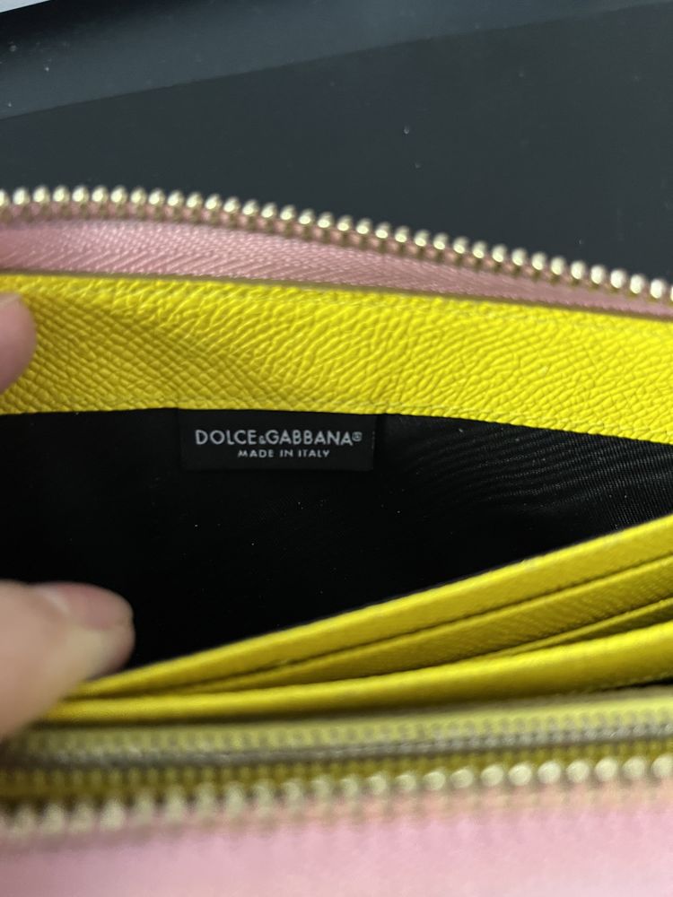 Dolce & Gabbana, portofel din piele