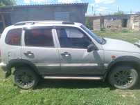 Chevrolet Niva, 2006 год. Окраска: Серый Раптор