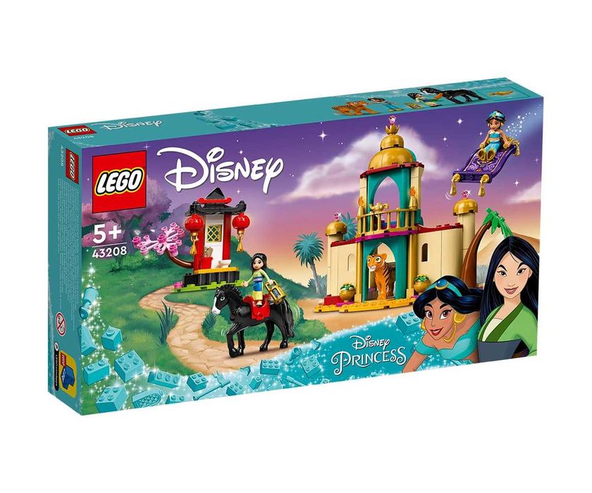 LEGO Disney Princess™ 43208 - Приключението на Жасмин и Мулан