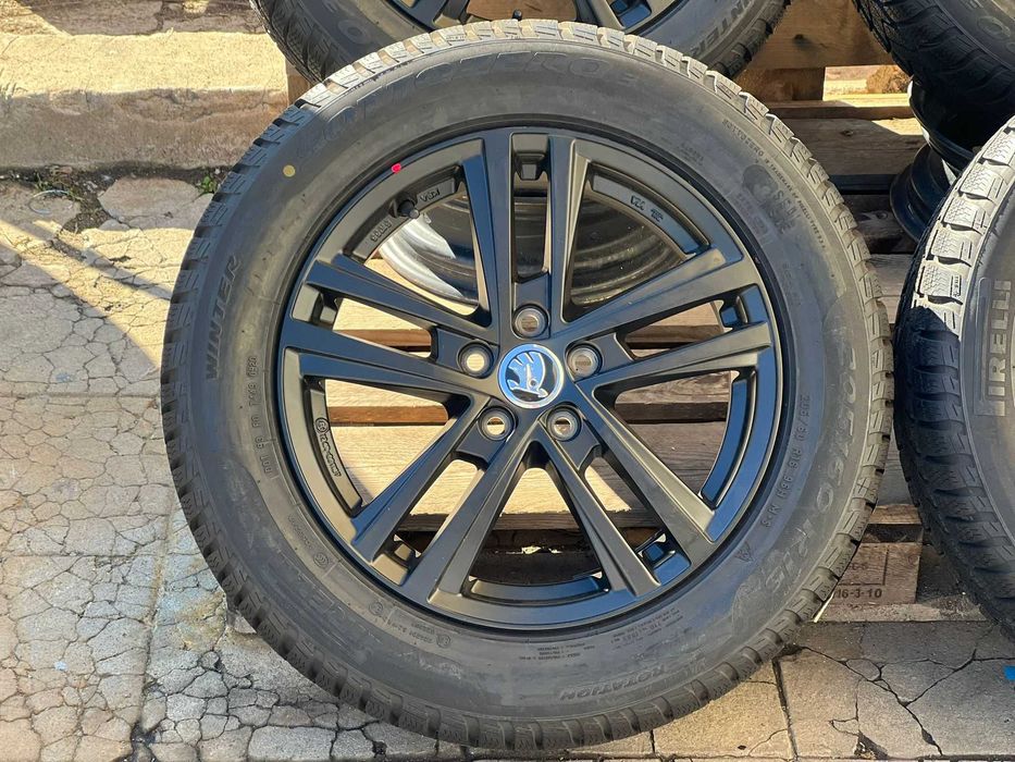 5х100 16 Цола Джанти Skoda Fabia Kamiq Rapid Roomster Scala 5x100 НОВИ