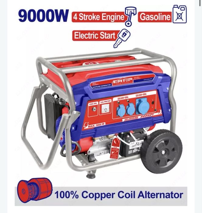 Бензиновый генератор 9000W Generator