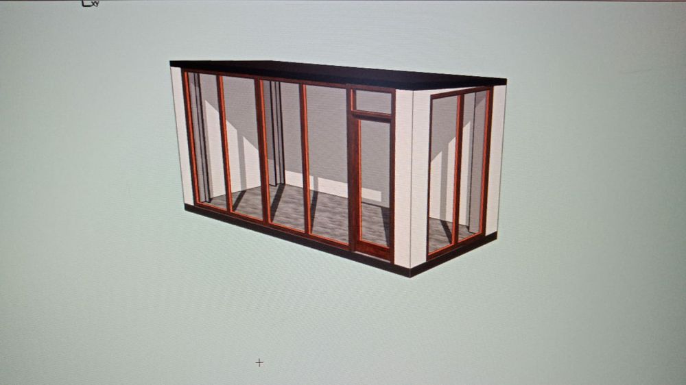 Vand container vitrina