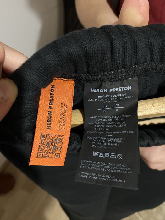 Pantaloni originali Heron Preston