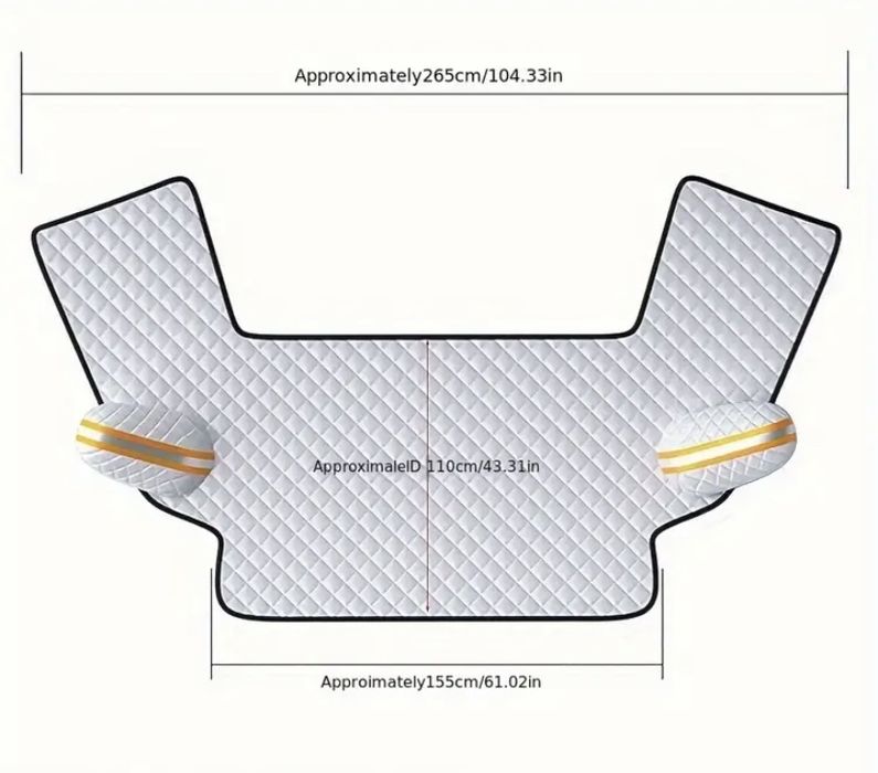 Protectie Parbriz Auto Anti inghet + Oglinzi + Geamuri Laterale