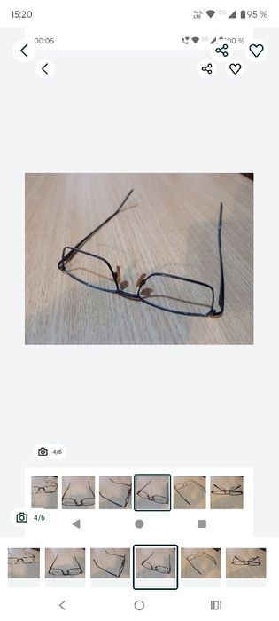 Rame ochelari metalice