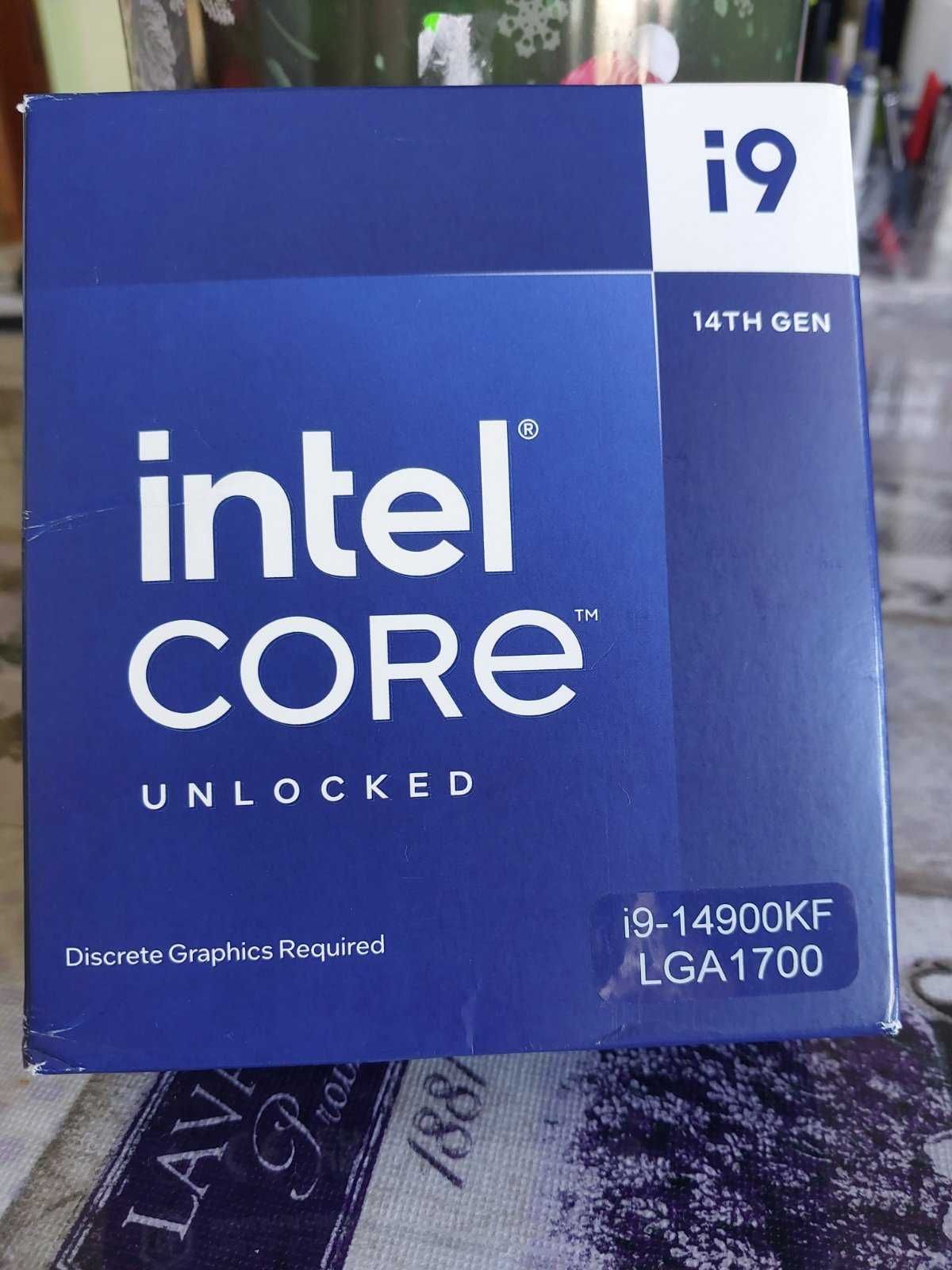 Intel Core i9 14900KF, 24-ядрен, LGA 1700 - НОВ!