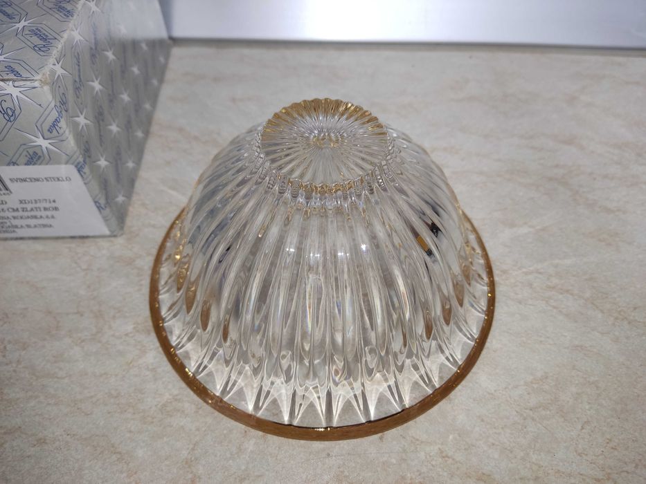 Bol cristal Rogaska  gold