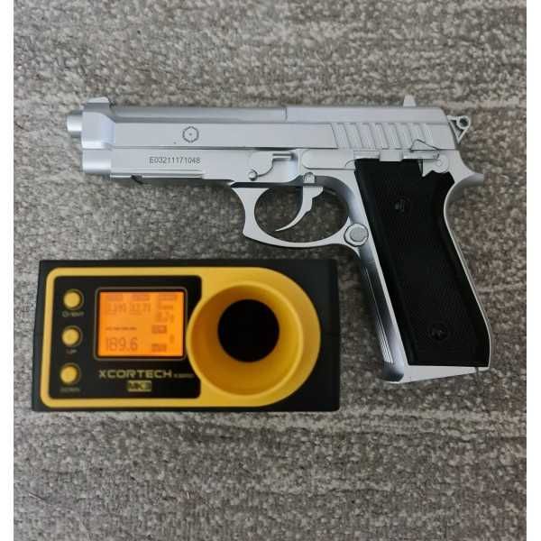 Pistol airsoft Taurus PT92 CO2 full metal silver - 3,5 Jouli