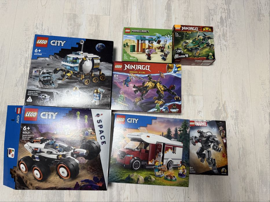 Lego city 6 +  60348 , 60431, 60454