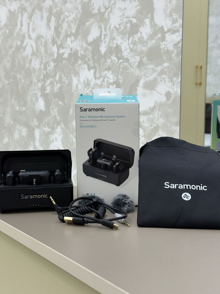 Arzon Narxda Mikrafon! - (Saramonic Blink 500 B2+)