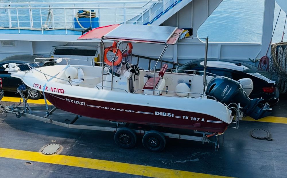 Лодка Аквалайн 685 с 200 кс Ямаха