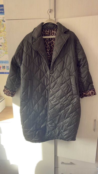 Италианско леопардово дамско яке