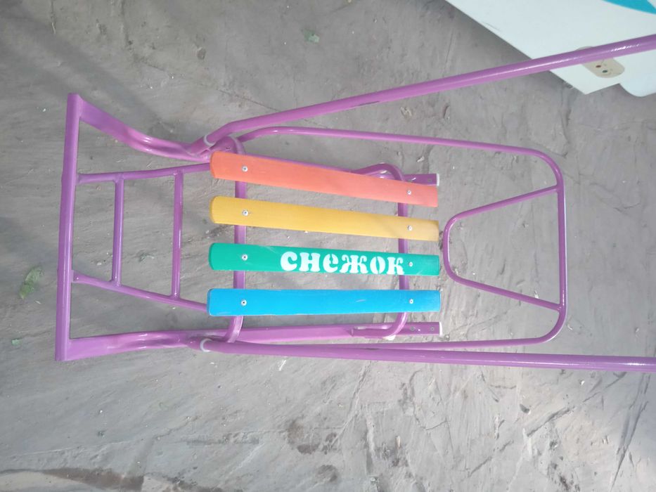Продаются детские санки в отличном состоянии, практически новые,
