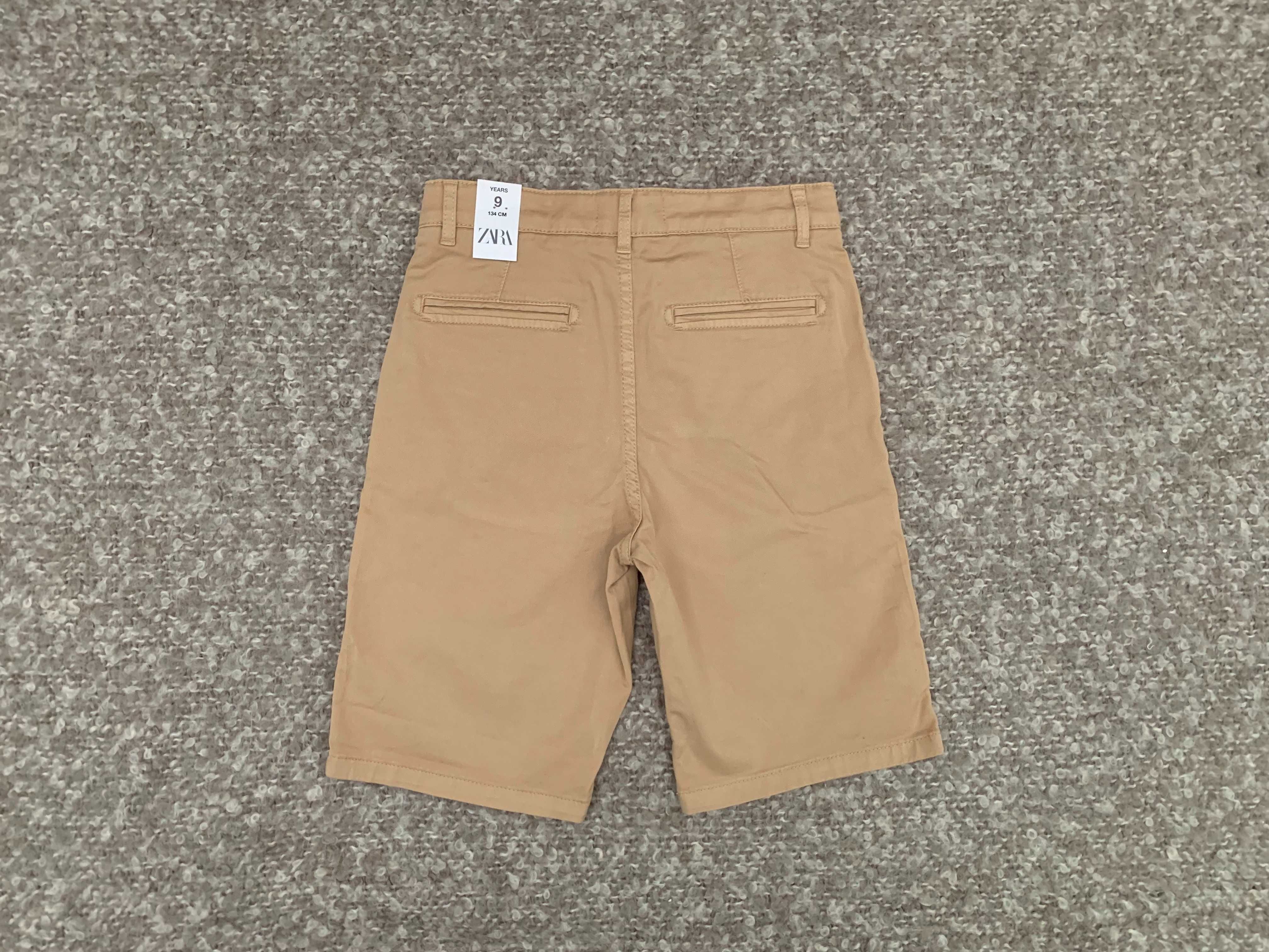 Сет от нови къси панталони за момче от ZARA & H&M - размер 134/140 см