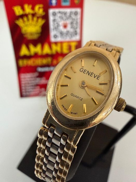 Ceas Geneve din aur de 14K Amanet BKG