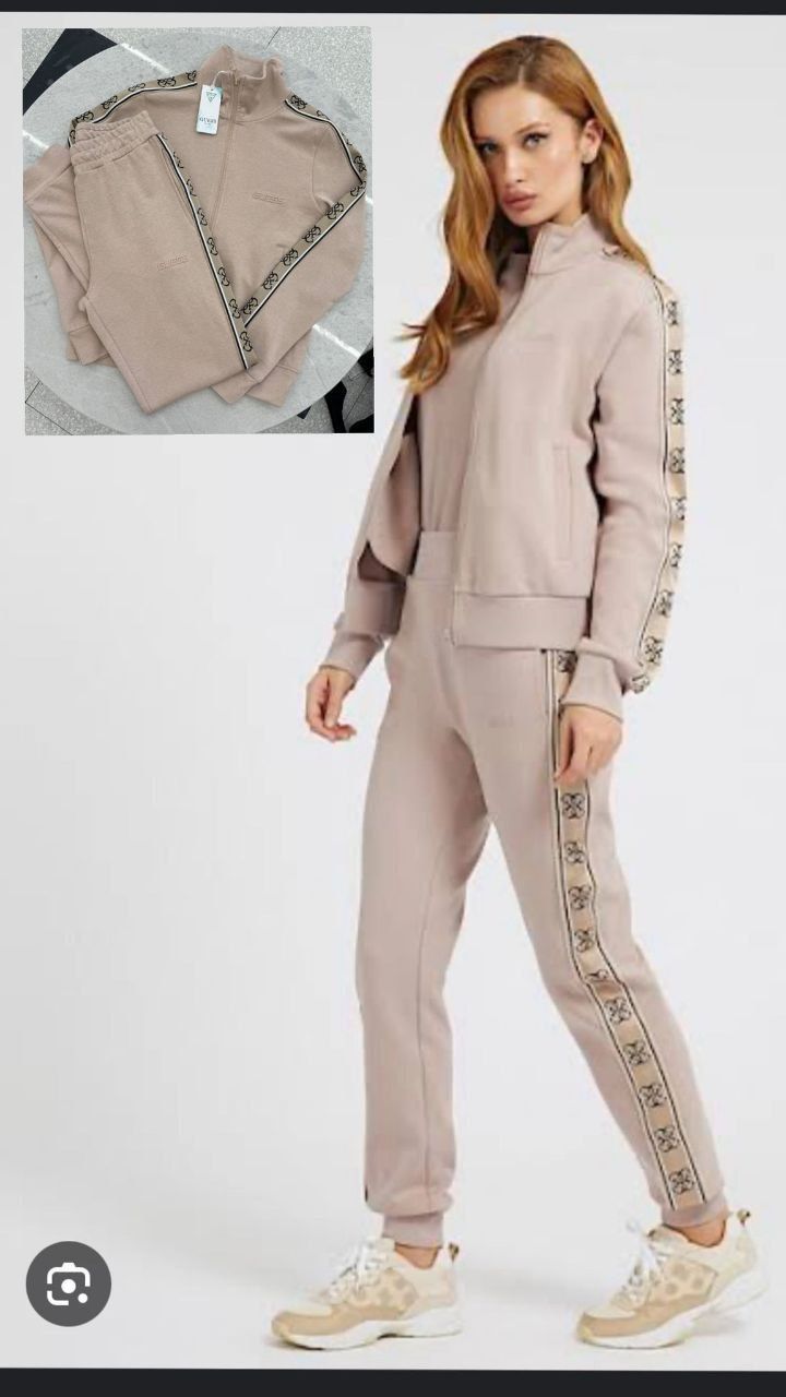 Дамски памучни екипи Guess висок клас